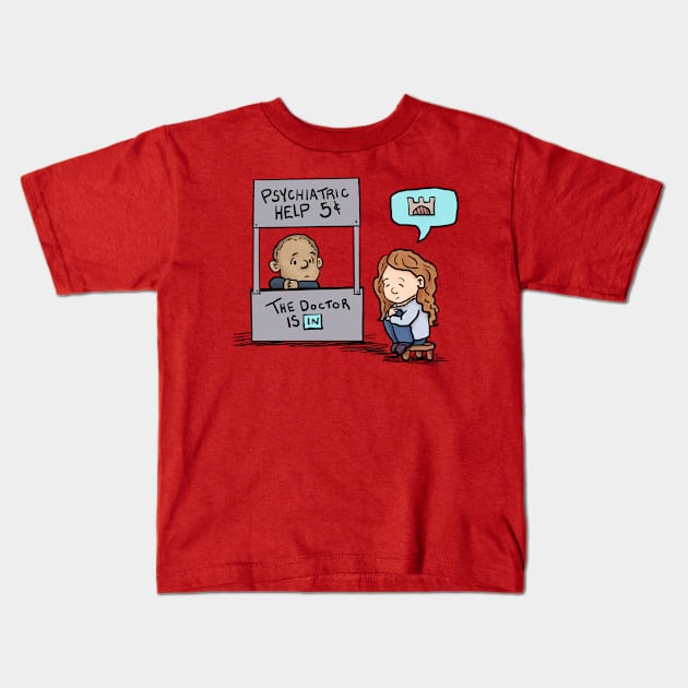 5 Kids T-Shirt by randomship